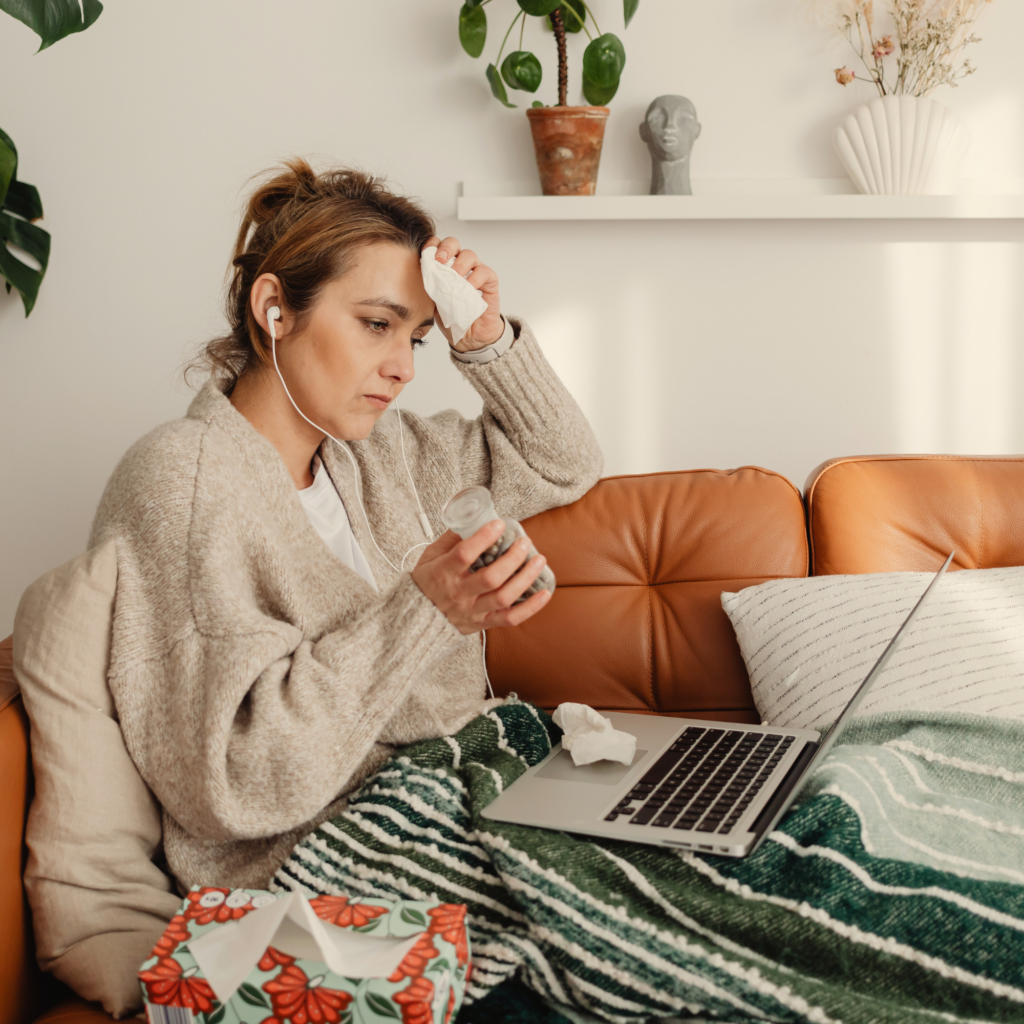 Kindkrank und selbstständig.